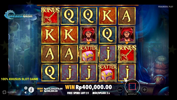 Aladdin's Treasure Slot Machine