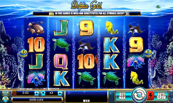 Gold Dolphin Casino Slot