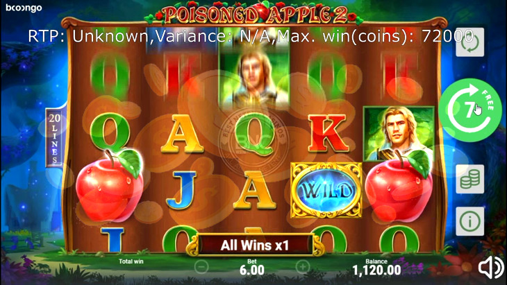 Poisoned Apple Slot Machine