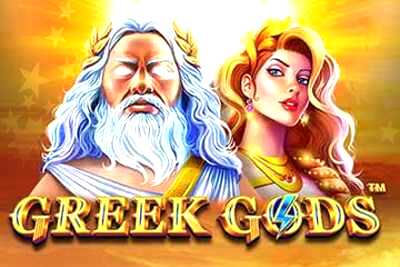 Top Slot Game of the Month: Greek Gods Slot Logo