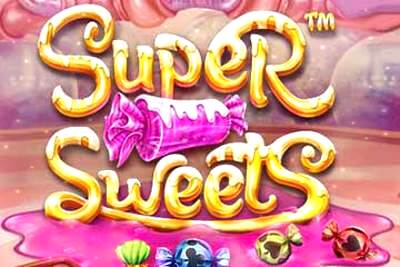 Super Sweets Slot Logo
