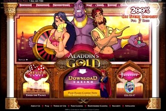 Aladdins Gold No Deposit Bonus Codes