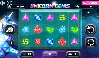 Unicorn Gems Slot Machine Online