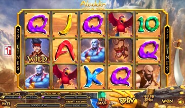 Aladdin Hand of Midas Slot
