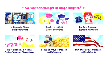 Bingo Knights No Deposit Bonus