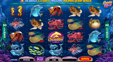 Dolphin Quest Slot Machine Online