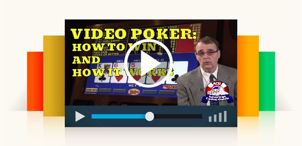Video Poker - How to Win and How It Works