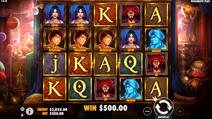 Aladdin's Treasure Slot Machine