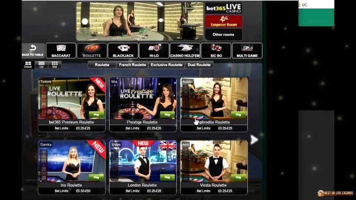 Bet365 Live Casino