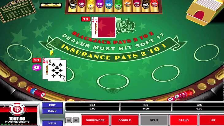 Free Spanish Blackjack Game