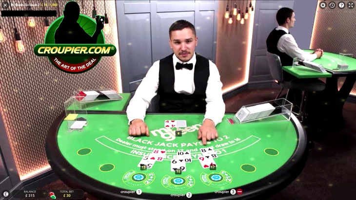 Live Dealer Online Blackjack