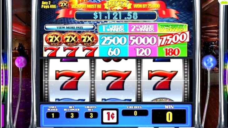 Lucky Fruity 7s Slot Machine