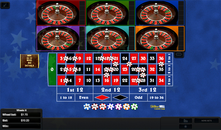 Multi Wheel Roulette Free Play