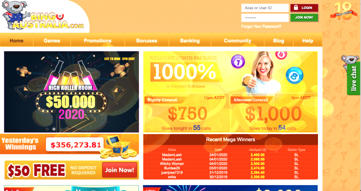 Online Bingo Australia