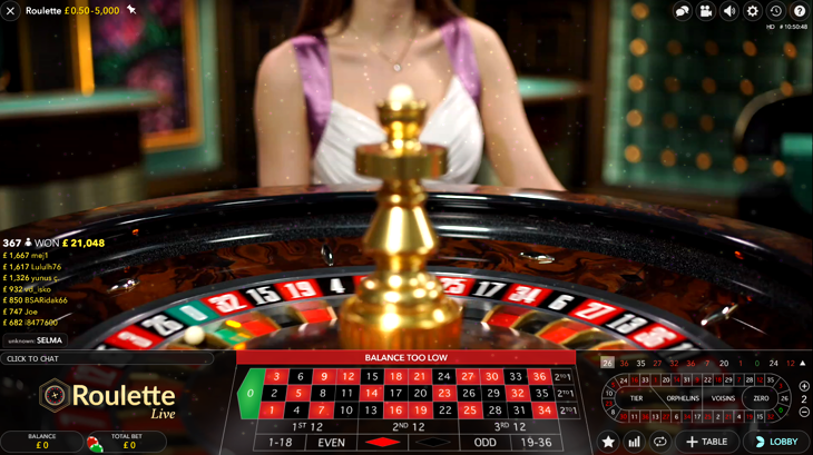 Online Classic Roulette