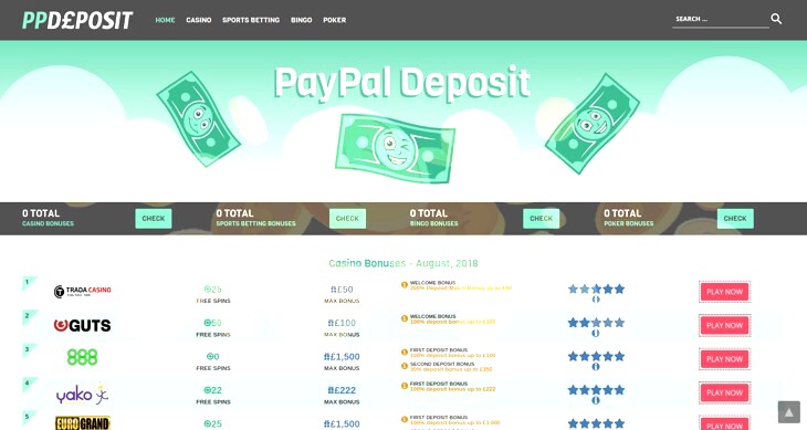 Roulette Paypal Casino